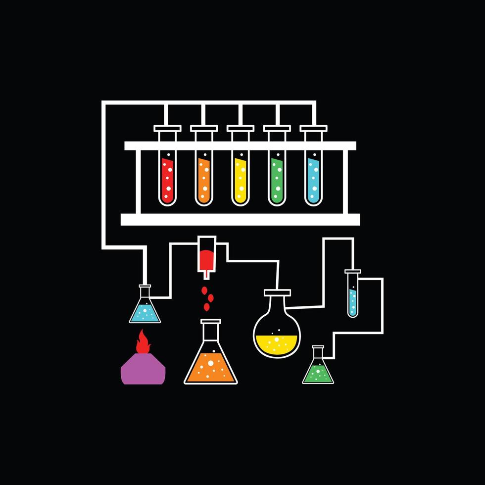 wetenschap vector t-shirt ontwerp. wetenschap t-shirt ontwerp. kan worden gebruikt voor afdrukken mokken, sticker ontwerpen, groet kaarten, affiches, Tassen, en t-shirts.