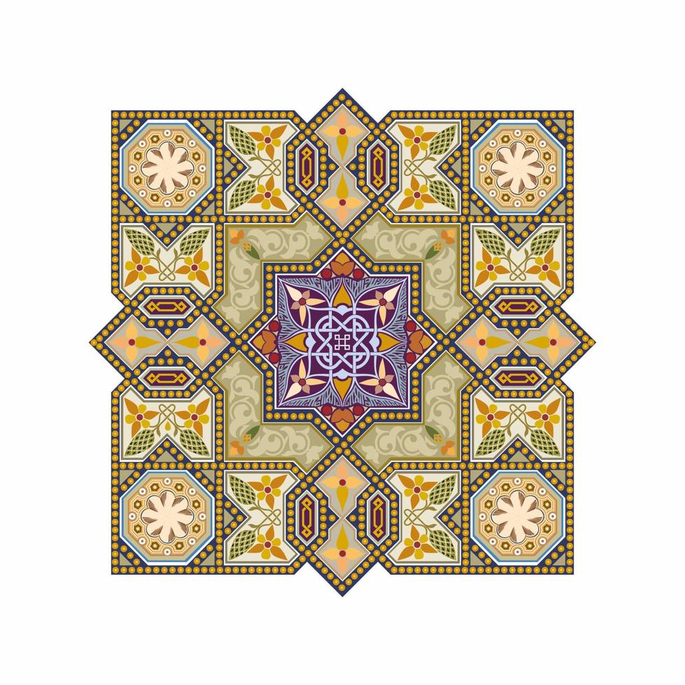 barok achtergronden. naadloos vector achtergrond van overladen decoratief kunst deco stijl. Damascus