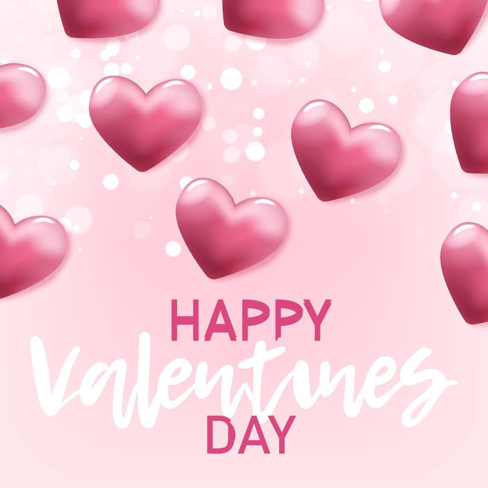 Valentijnsdag dag. ansichtkaart met een hart. verklaring van liefde. de 14e van februari. dag van liefde. voor uw ontwerp. vector