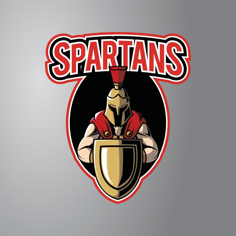 spartaans symbool vector illustratie