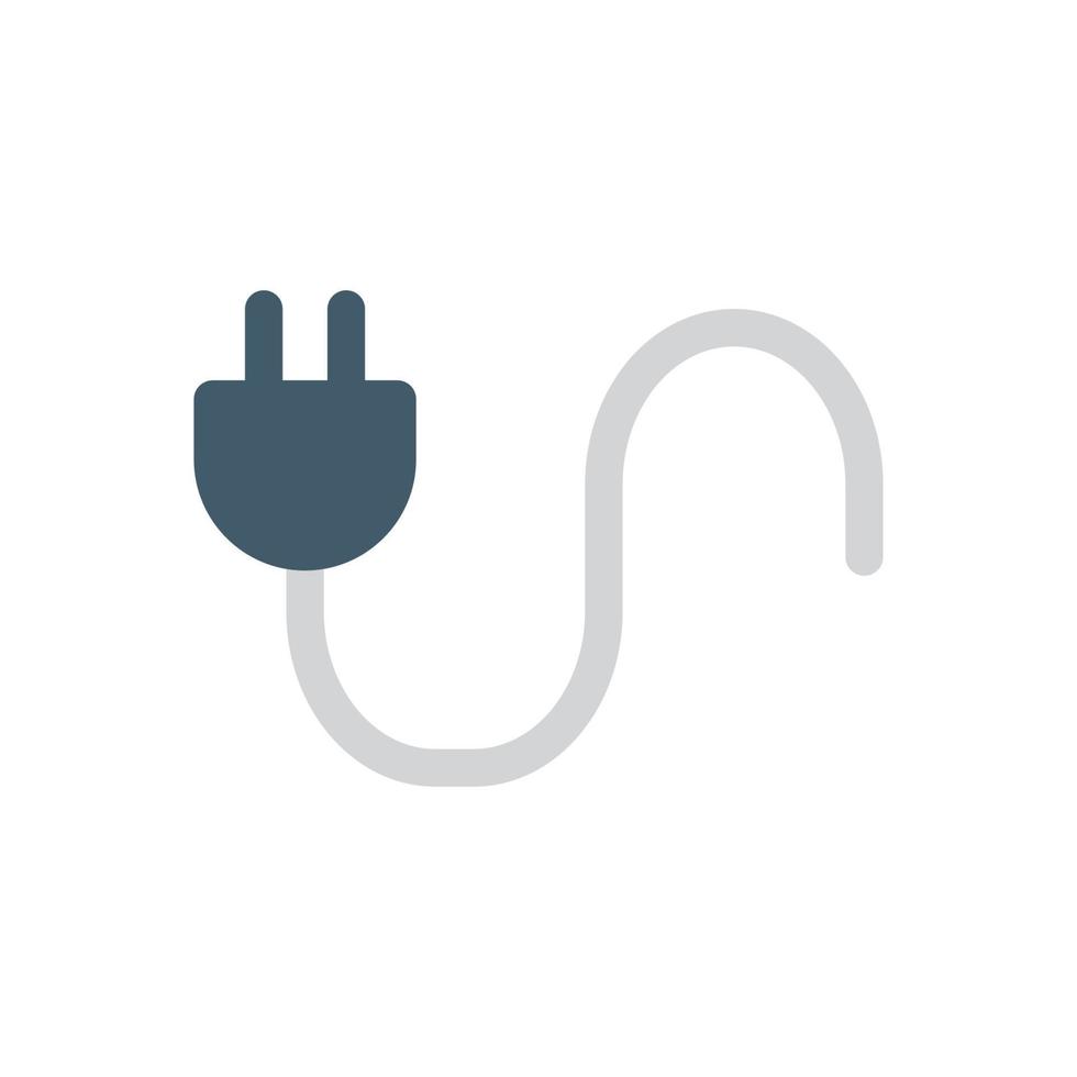 kabel stopcontact icoon vector