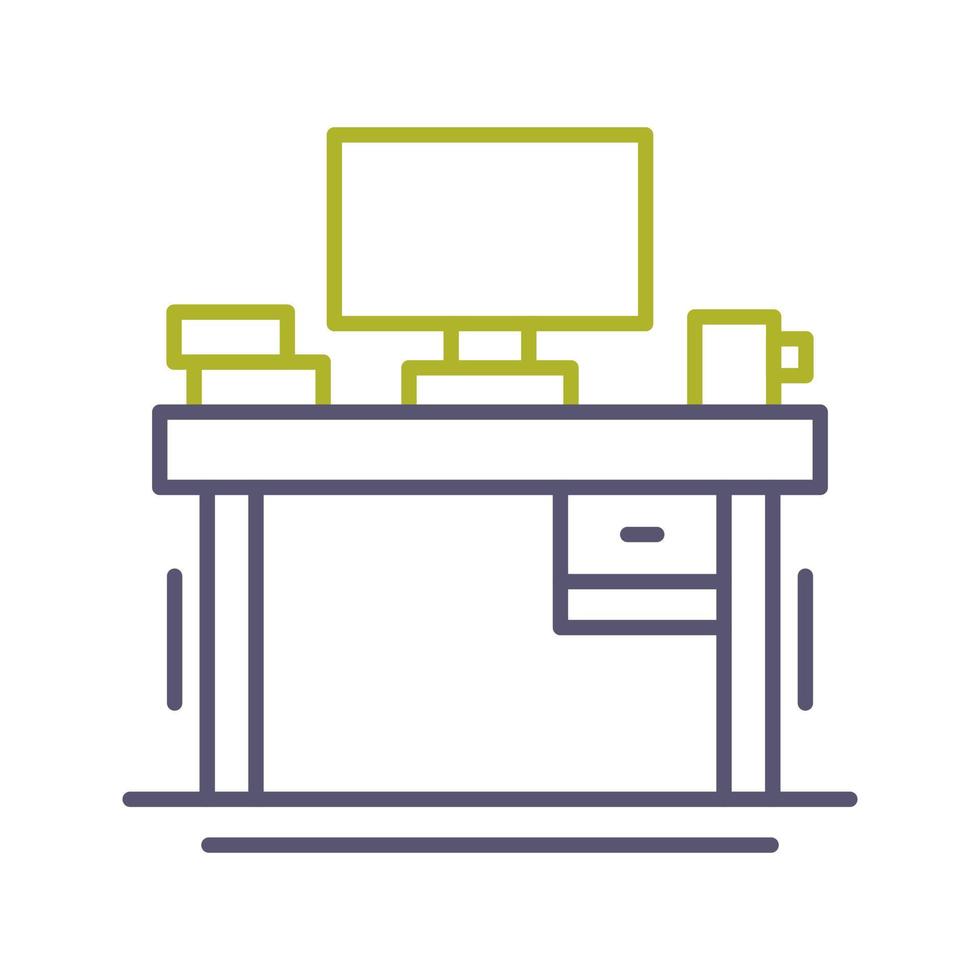 bureau vector pictogram