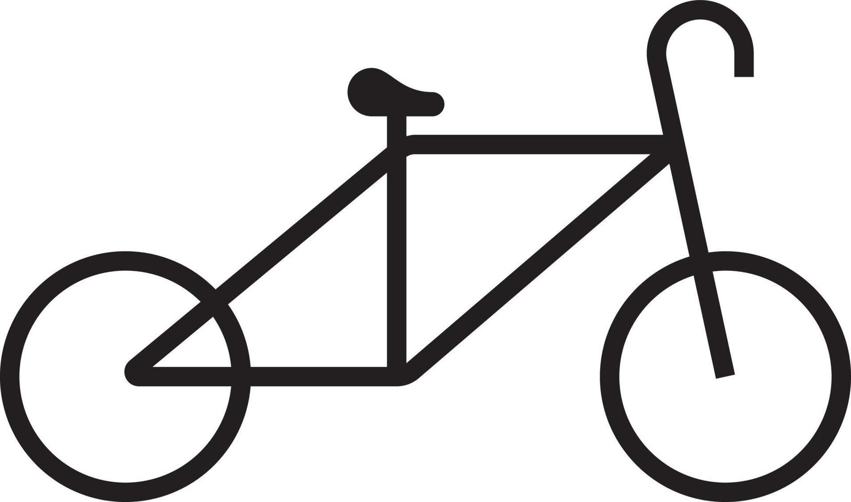 fiets vervoer icoon mensen pictogrammen met zwart schets stijl. voertuig, symbool, vervoer, lijn, schets, auto, station, reis, auto, bewerkbaar, pictogram, geïsoleerd, vlak. vector illustratie