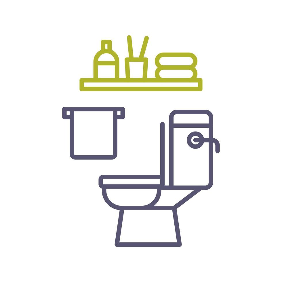 toilet vector pictogram