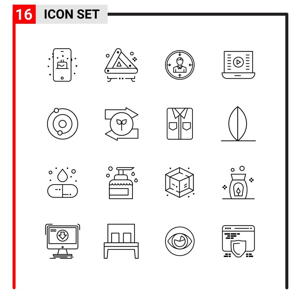 16 algemeen pictogrammen voor website ontwerp afdrukken en mobiel apps 16 schets symbolen tekens geïsoleerd Aan wit achtergrond 16 icoon pak creatief zwart icoon vector achtergrond