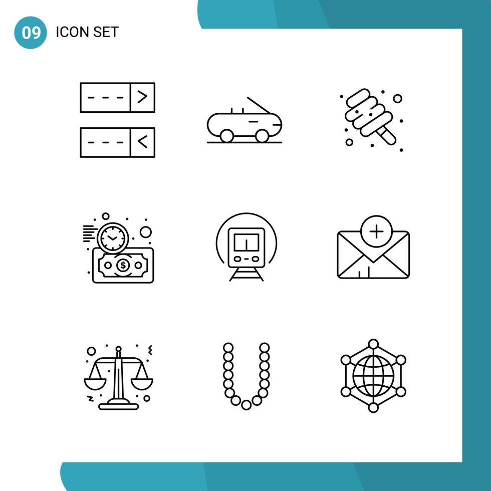 vector pak van 9 schets symbolen lijn stijl icoon reeks Aan wit achtergrond voor web en mobiel