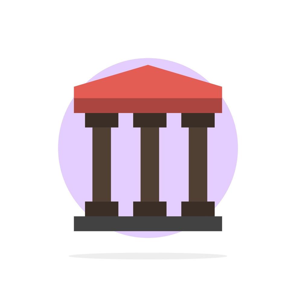gebruiker bank contant geld abstract cirkel achtergrond vlak kleur icoon vector