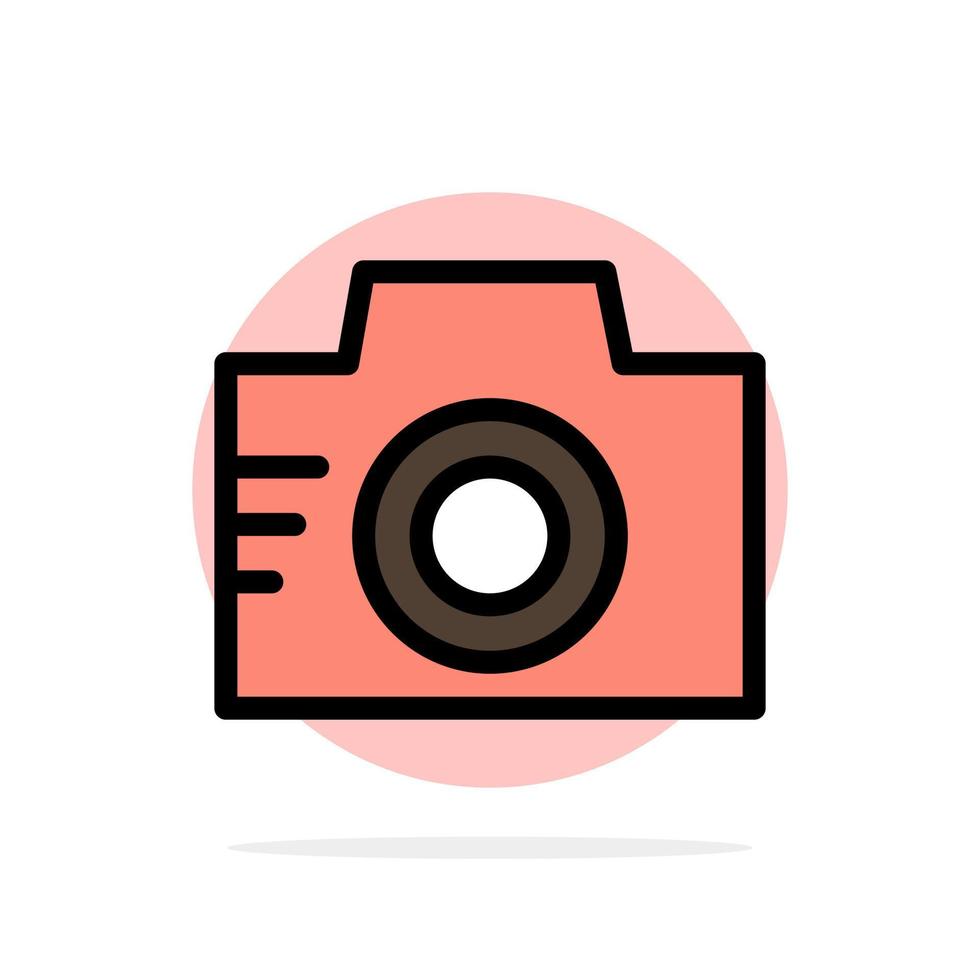 camera beeld foto afbeelding abstract cirkel achtergrond vlak kleur icoon vector