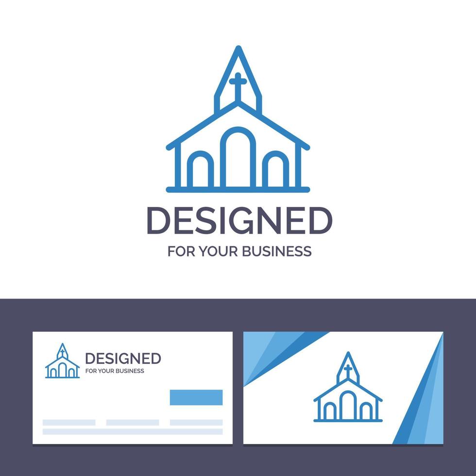 creatief bedrijf kaart en logo sjabloon kerk viering christen kruis Pasen vector illustratie