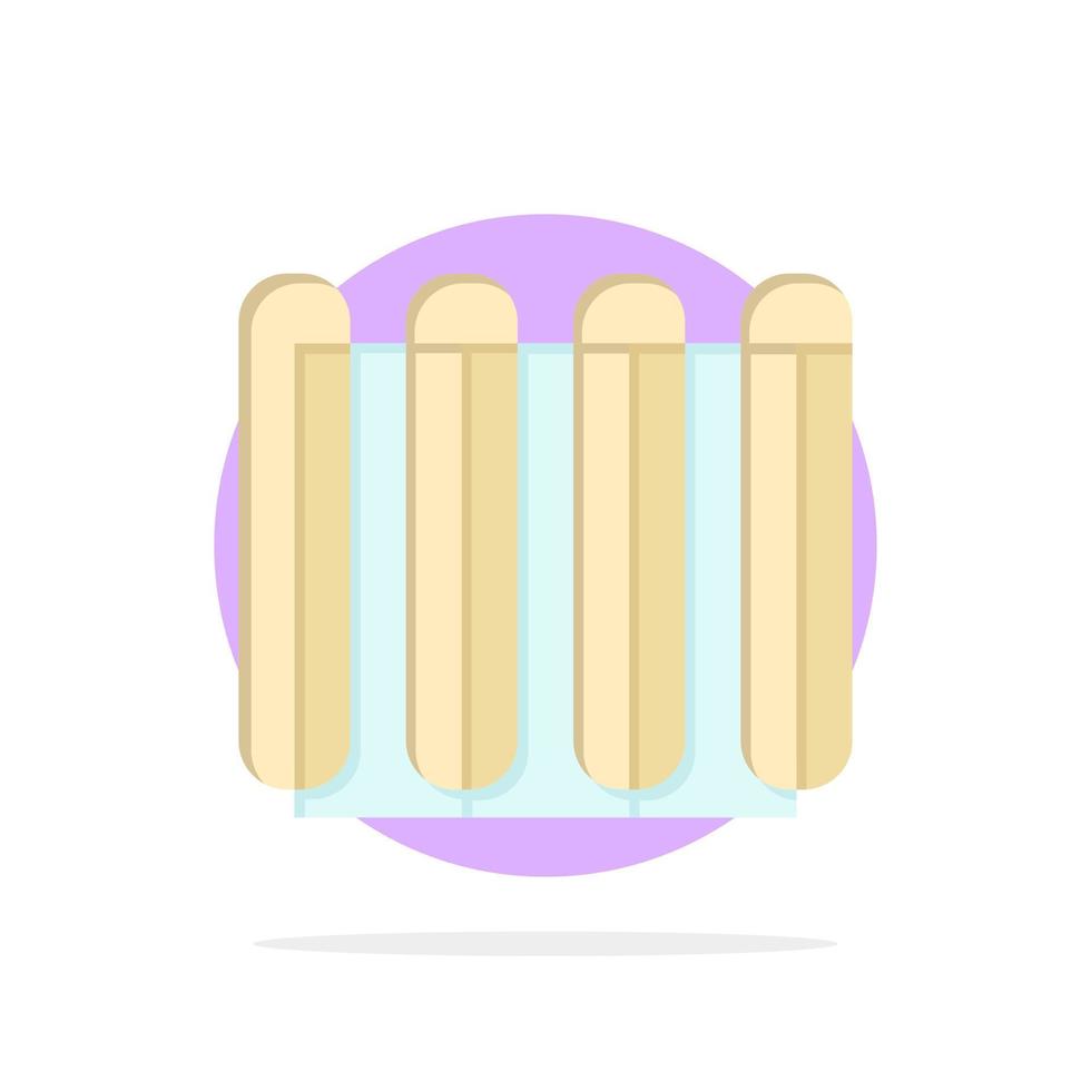 accu kachel heet radiator verwarming abstract cirkel achtergrond vlak kleur icoon vector