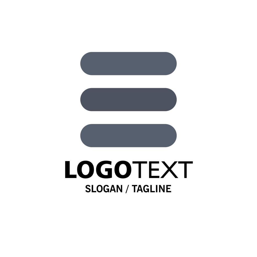 lijst taak tekst bedrijf logo sjabloon vlak kleur vector
