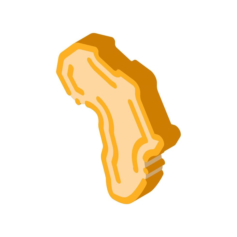 continent isometrische icoon vector illustratie