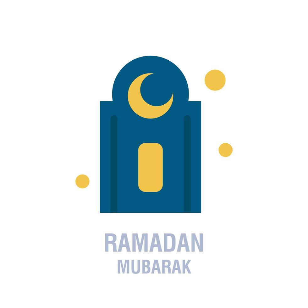 Ramadan pictogrammen moslim Islam gebed en Ramadan kareem dun lijn pictogrammen reeks modern vlak stijl symbolen geïsoleerd Aan wit voor infographics of web gebruik vector