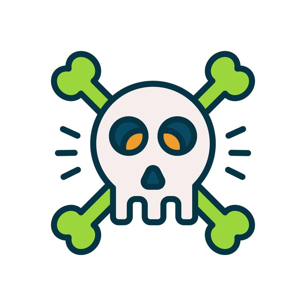 schedel icoon voor uw website, mobiel, presentatie, en logo ontwerp. vector