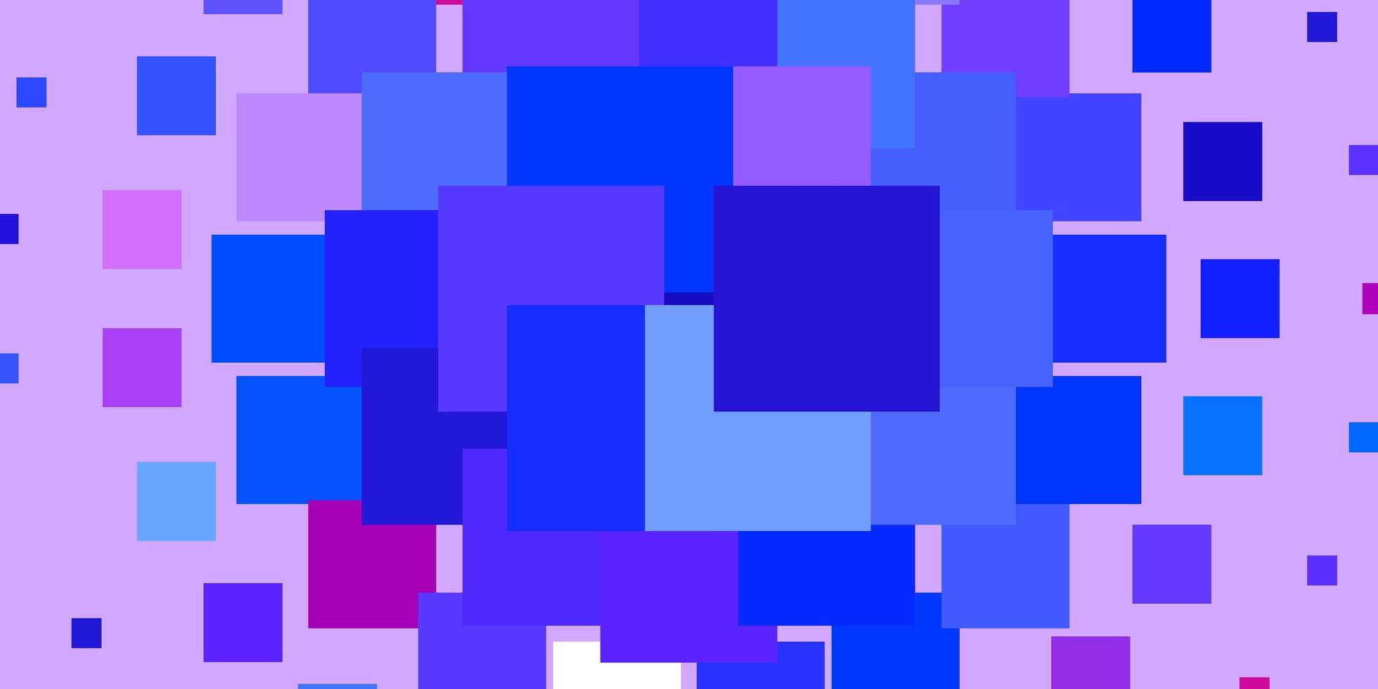 lichtblauw, rood vectorpatroon in vierkante stijl. vector