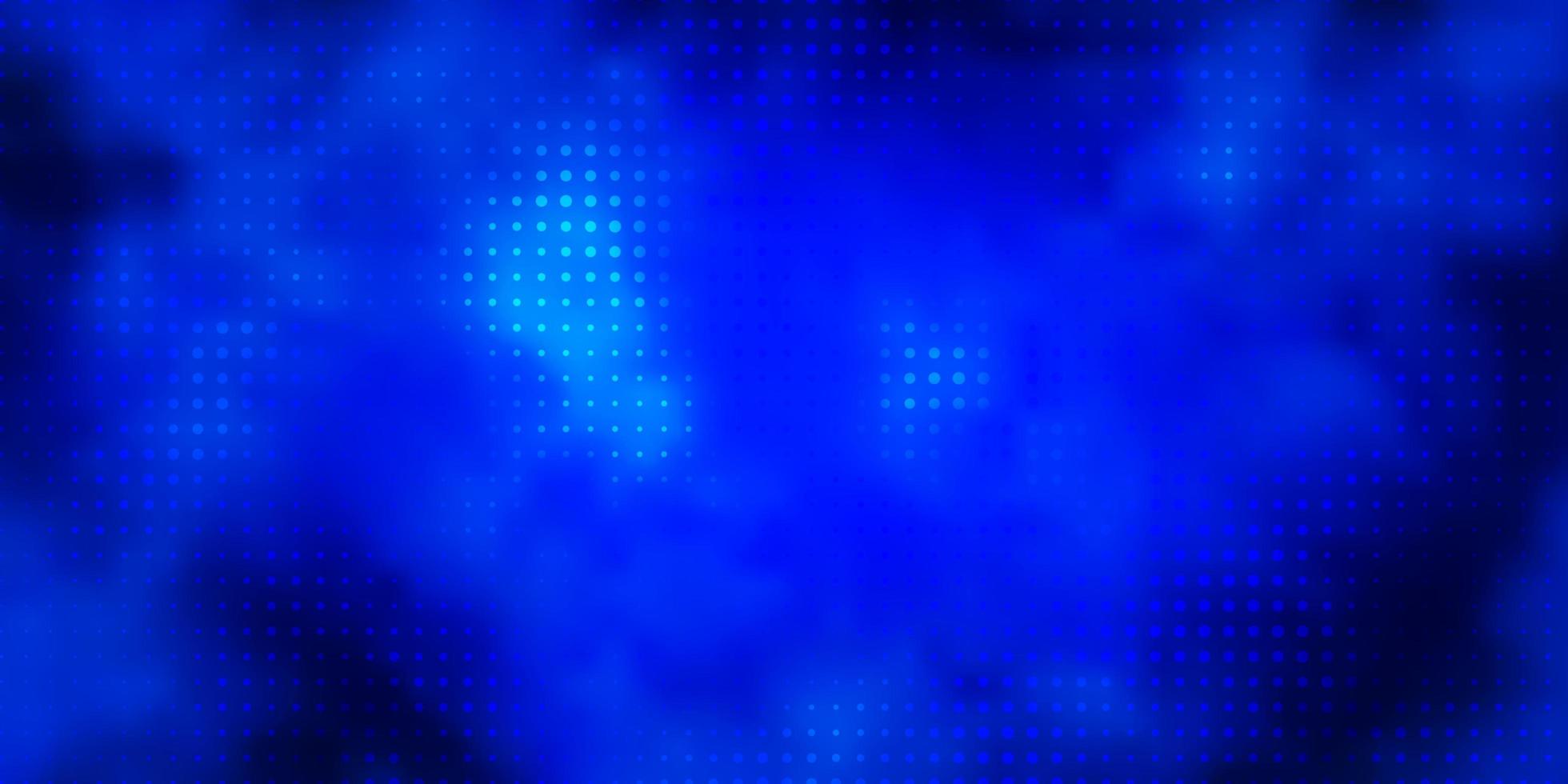 donkerblauwe vectortextuur met schijven. vector