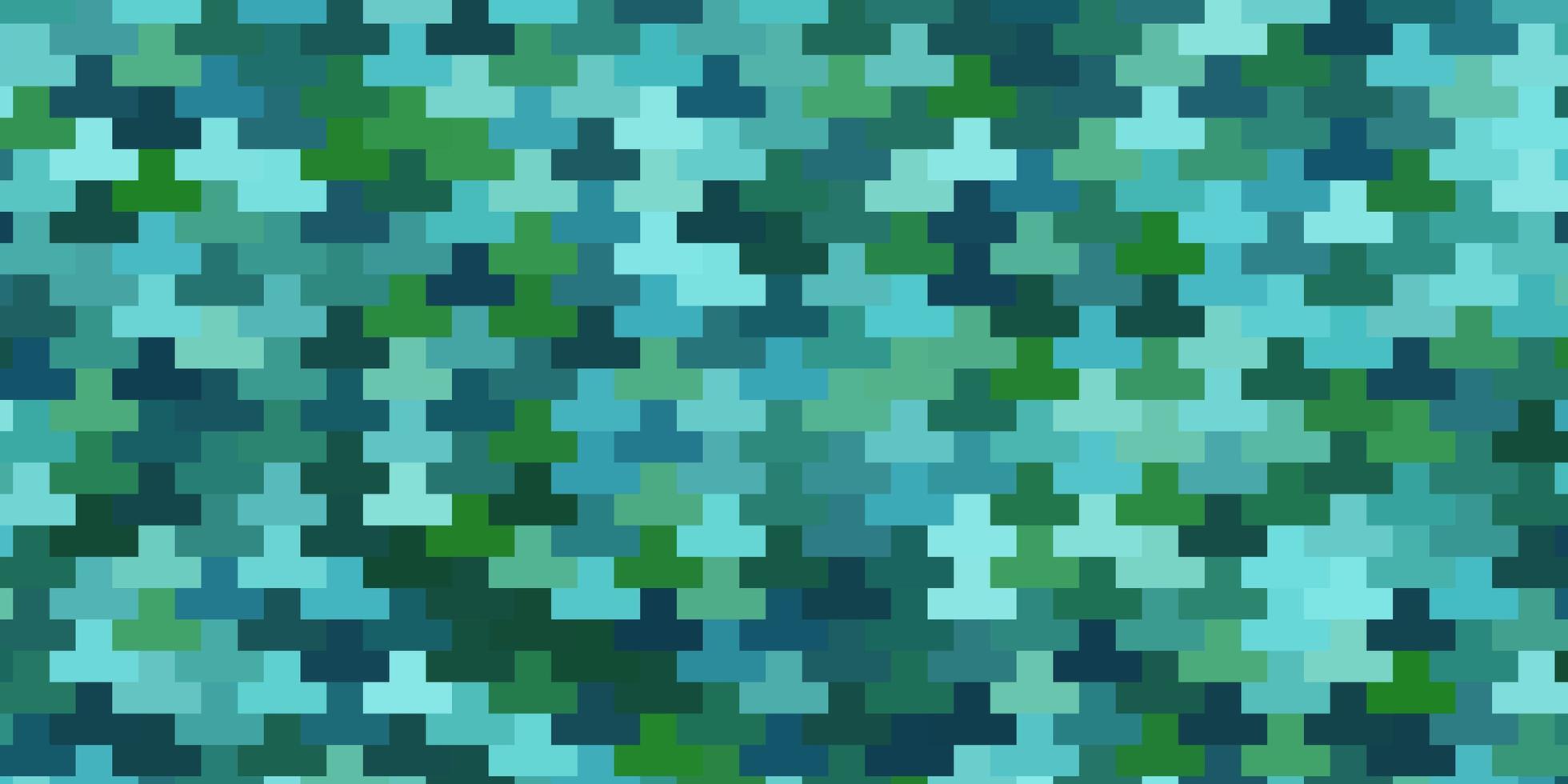 lichtblauw, groen vector sjabloon in rechthoeken.