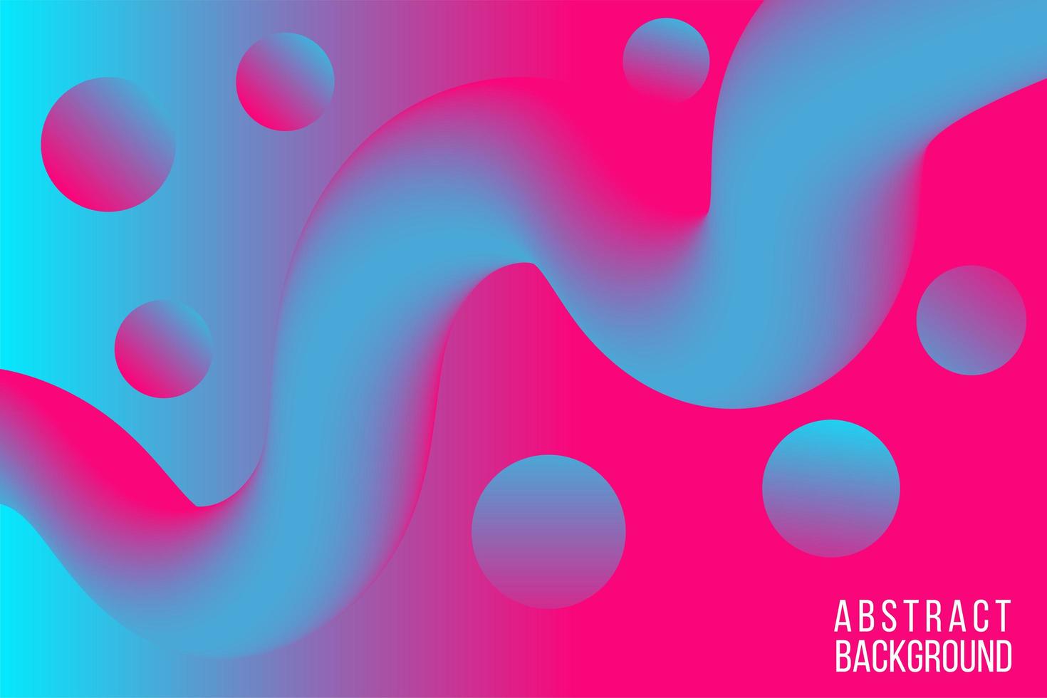 kleurrijke blauw roze vloeistof abstracte achtergrond vector
