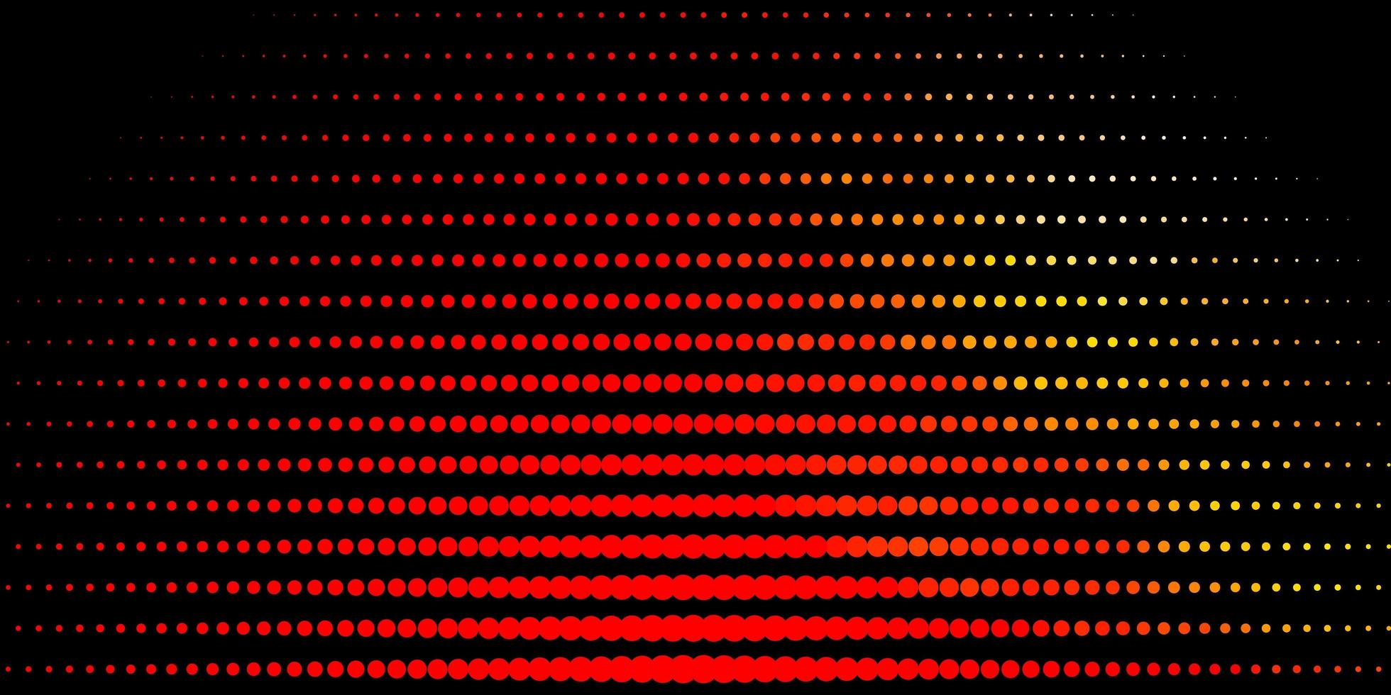 donkeroranje vector achtergrond met vlekken.