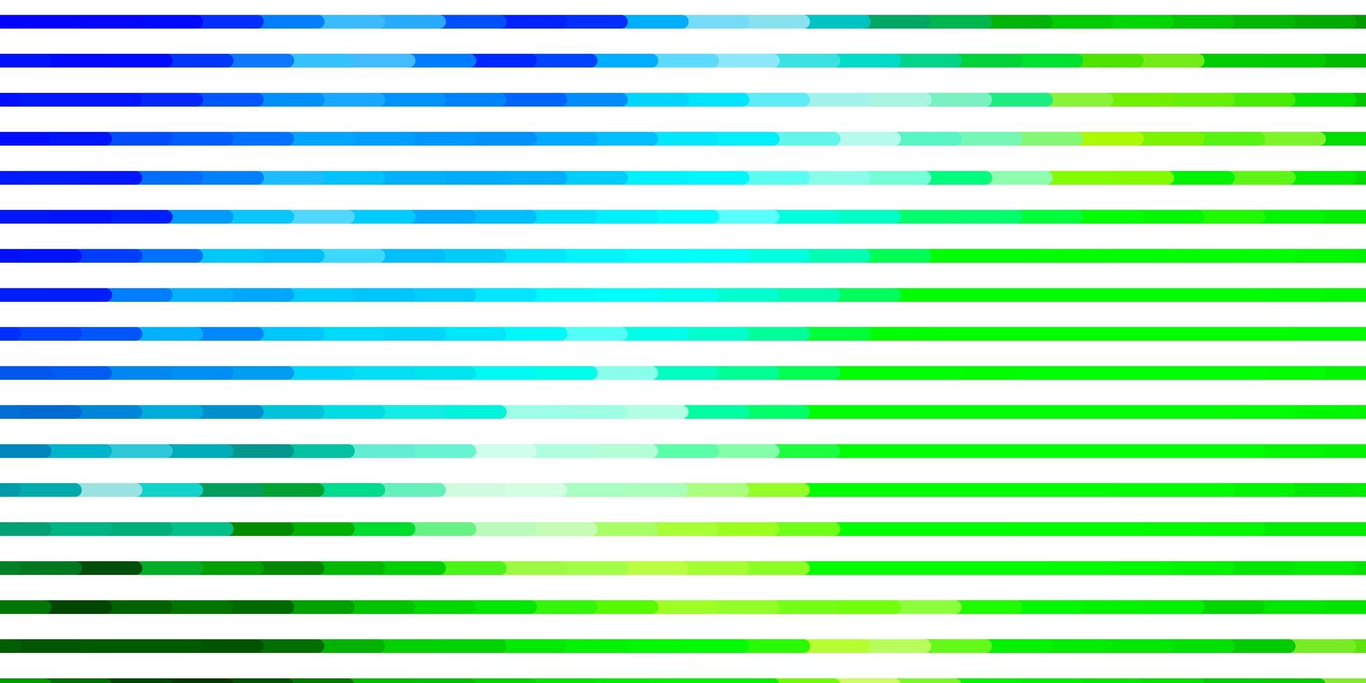 lichtblauwe, groene vectortextuur met lijnen. vector