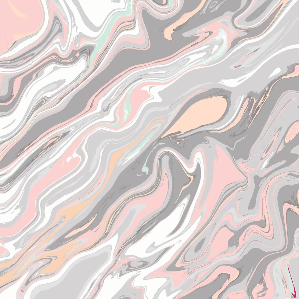 vloeibare marmeren textuur met abstracte kleurrijke achtergrond vector