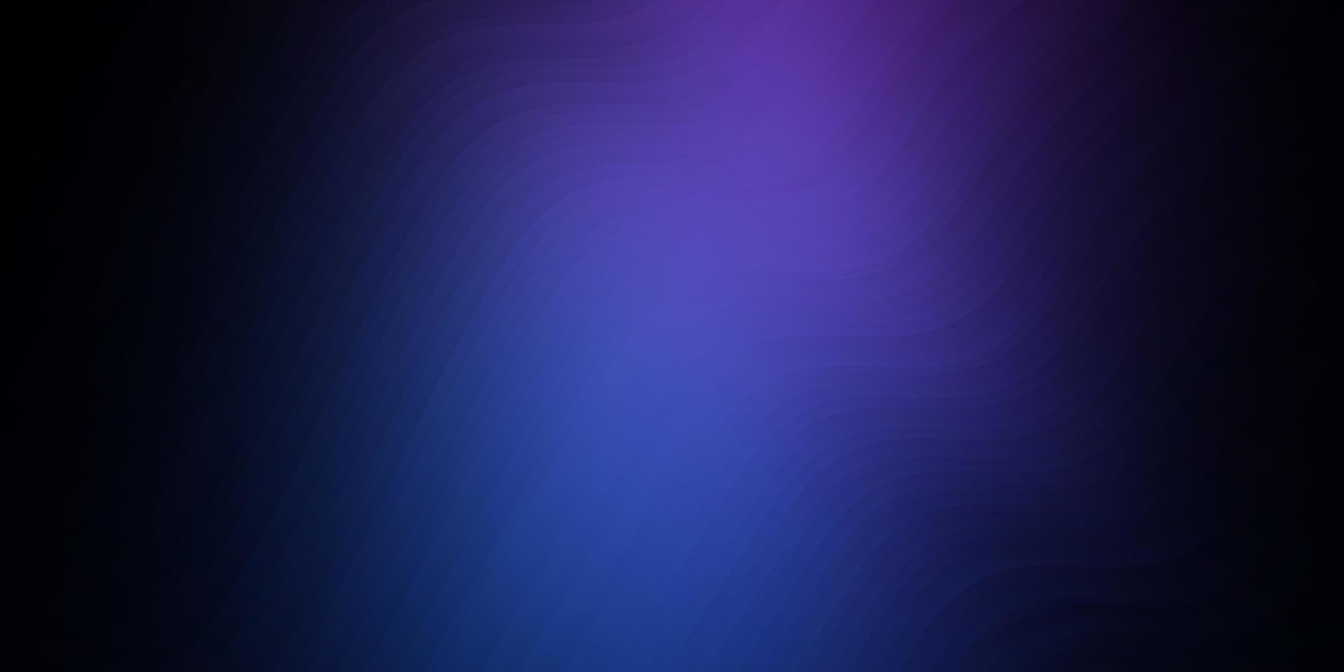 donkerroze, blauwe vectorachtergrond met lijnen. vector