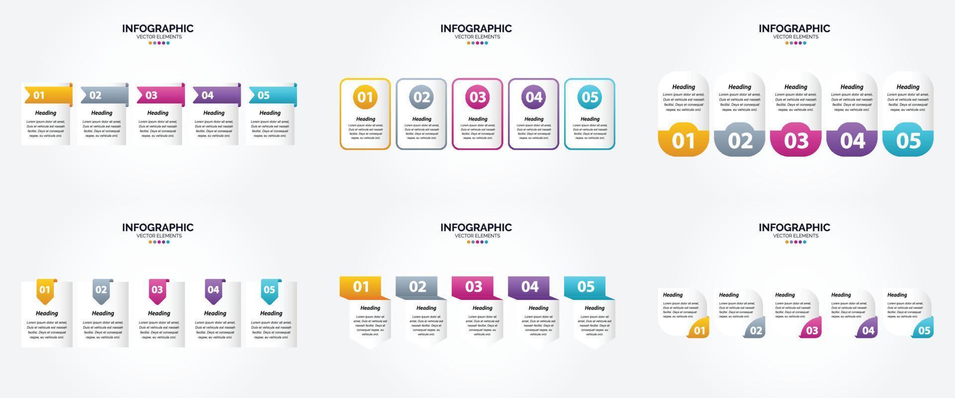 deze vector illustratie infographics reeks is perfect voor reclame in een brochure. folder. of tijdschrift.