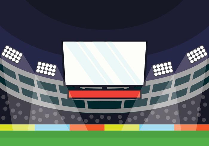 Jumbotron vectorillustratie vector