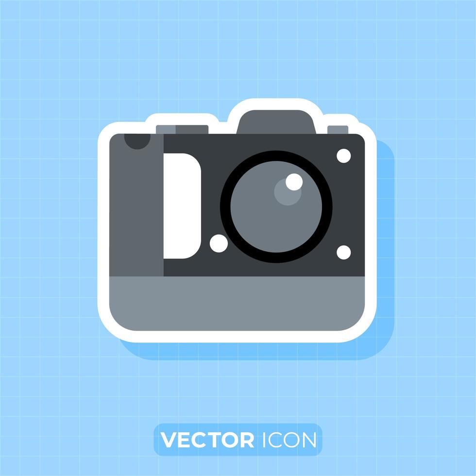 full frame camera-icoontje vector
