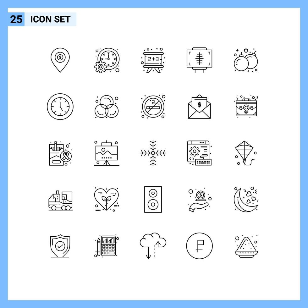 lijn pak van 25 universeel symbolen van Gezondheid geschiktheid schema ziekte onderwijs bewerkbare vector ontwerp elementen