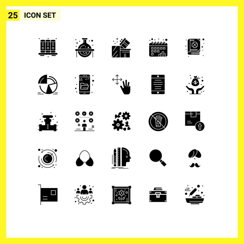 25 creatief pictogrammen modern tekens en symbolen van boek dots geschenk tabel eid bewerkbare vector ontwerp elementen