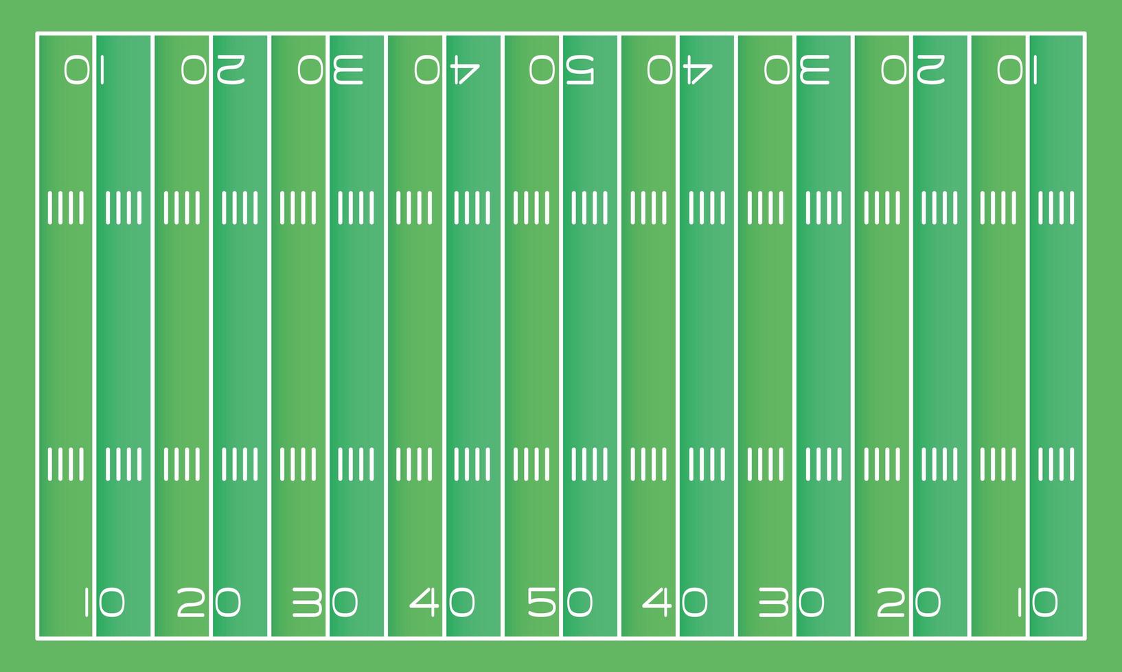 Amerikaans voetbalveld scène pictogram vector