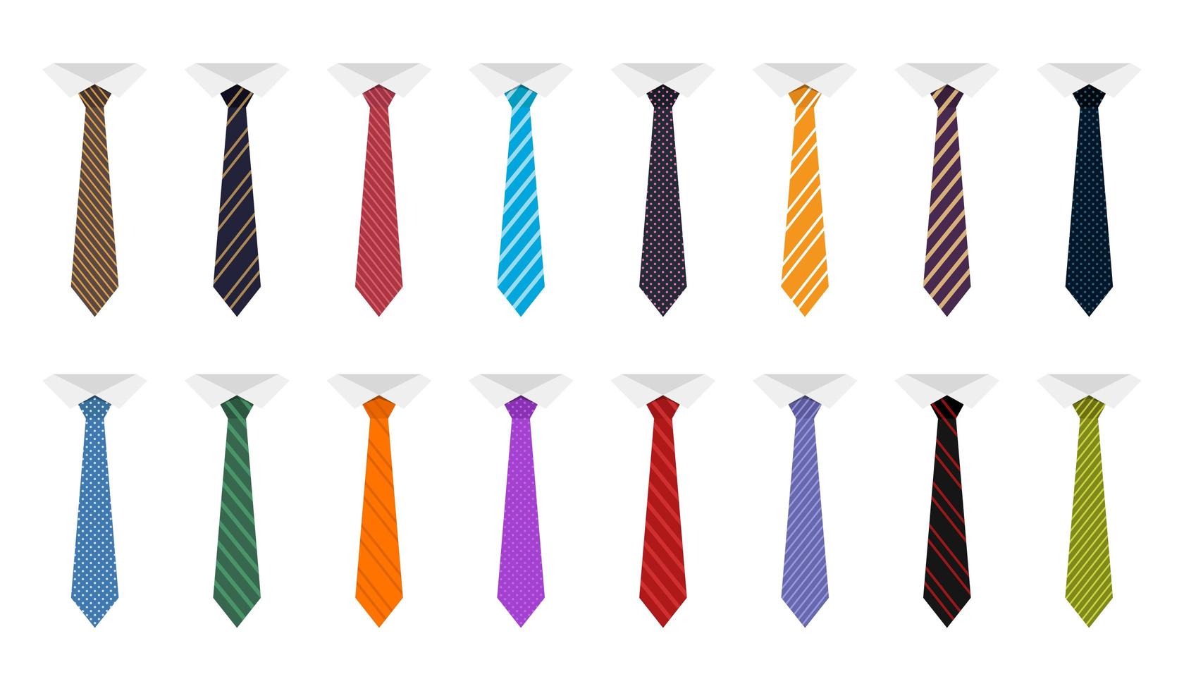 nek stropdas vector ontwerp illustratie geïsoleerd op een witte achtergrond