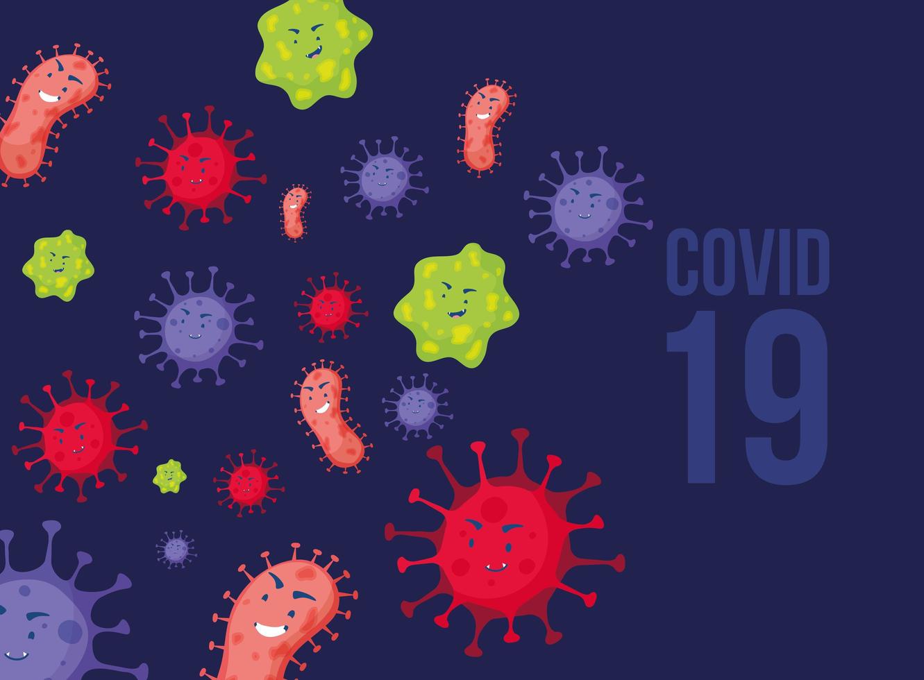 covid19 deeltjes pandemie patroon achtergrond vector