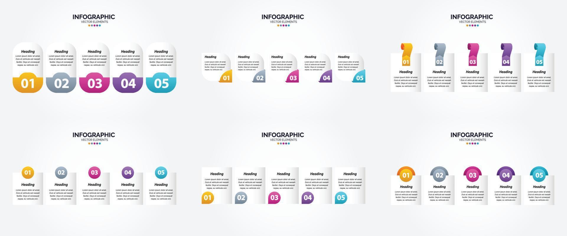 vector illustratie infographics vlak ontwerp reeks voor reclame brochure folder en tijdschrift