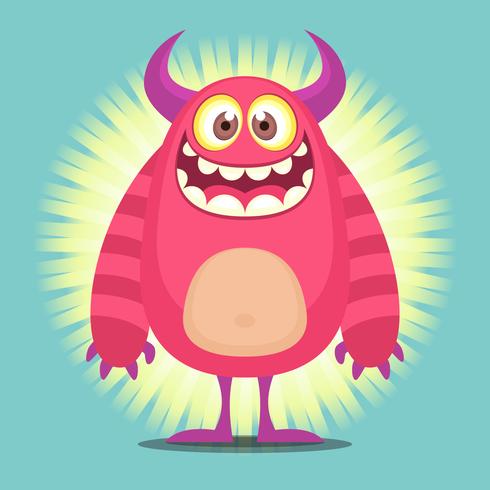 Leuke Cartoon Troll karakter illustratie vector