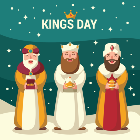 Kings Day Illustratie vector