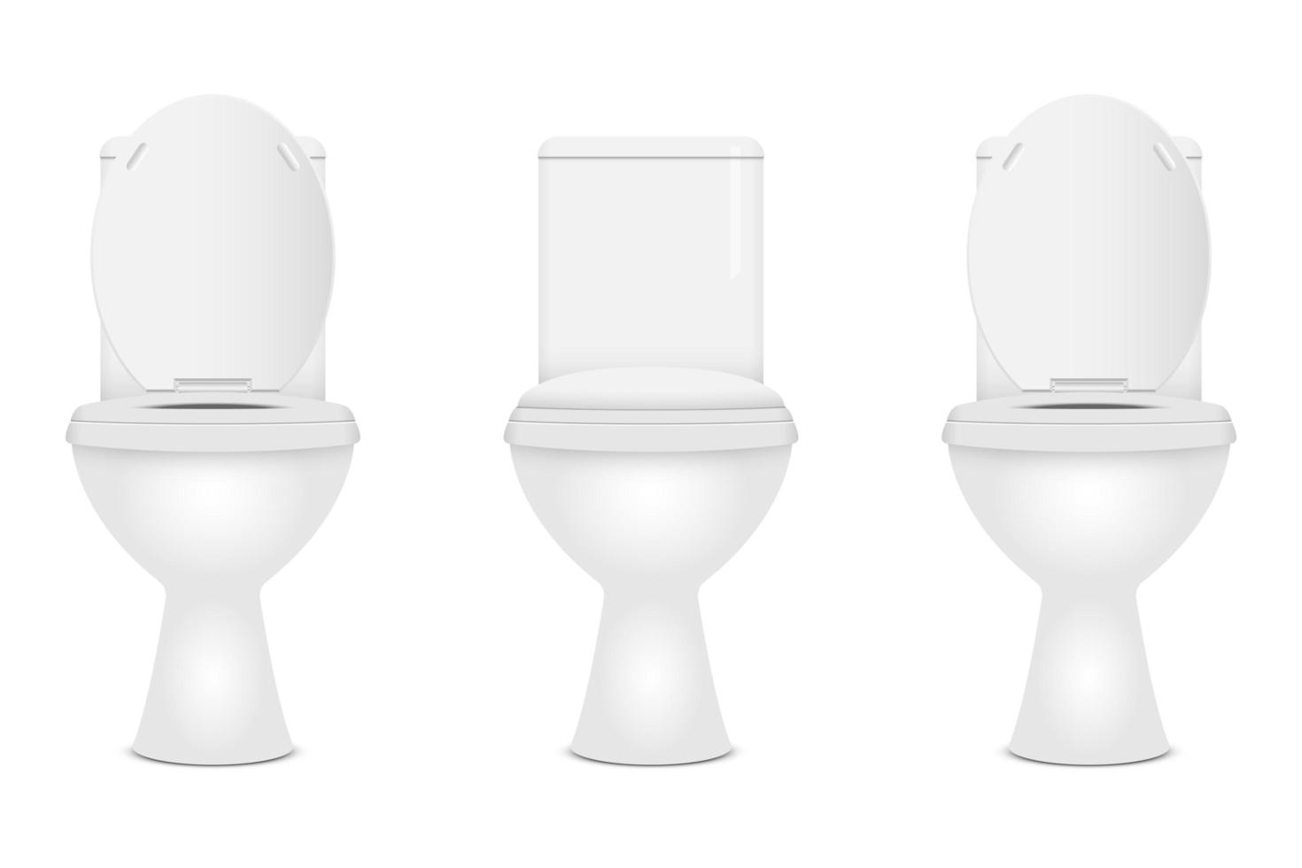 moderne toilet vectorillustratie ontwerp vector