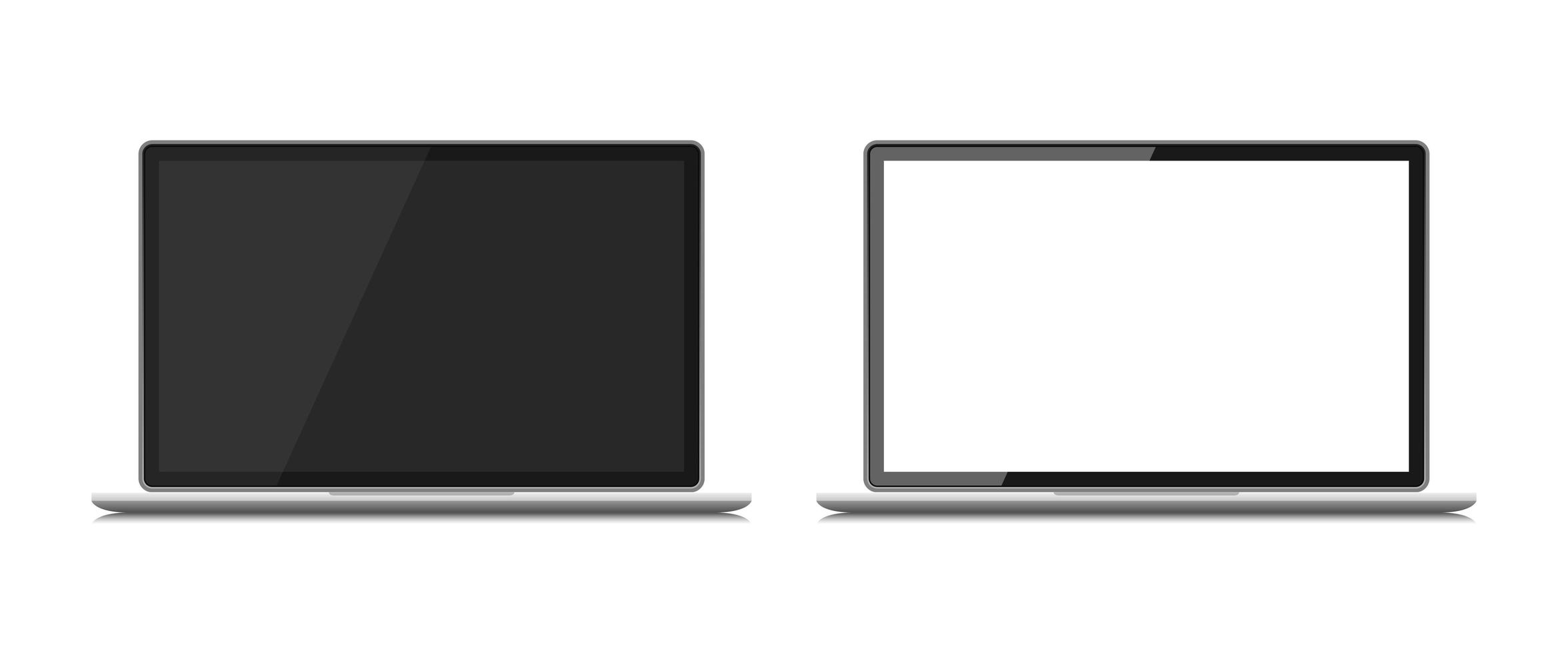 laptop apparaat vectorillustratie ontwerp geïsoleerd op een witte achtergrond vector