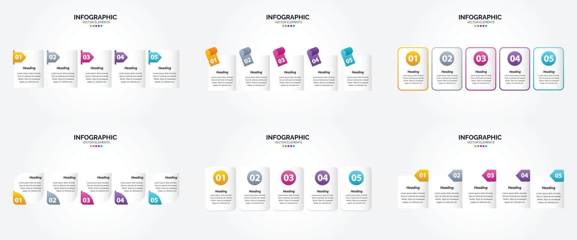 vector illustratie infographics vlak ontwerp reeks voor reclame brochure folder en tijdschrift