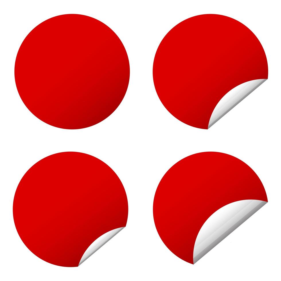 zelfklevende stickers vector ontwerp illustratie geïsoleerd op een witte achtergrond