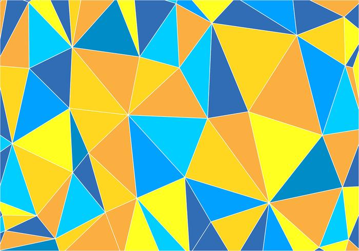 Abstracte driehoeken platte achtergrond vector