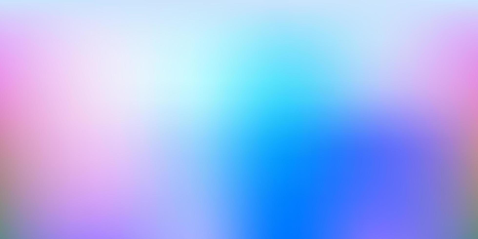 lichtblauw, rood vector abstracte achtergrond wazig.