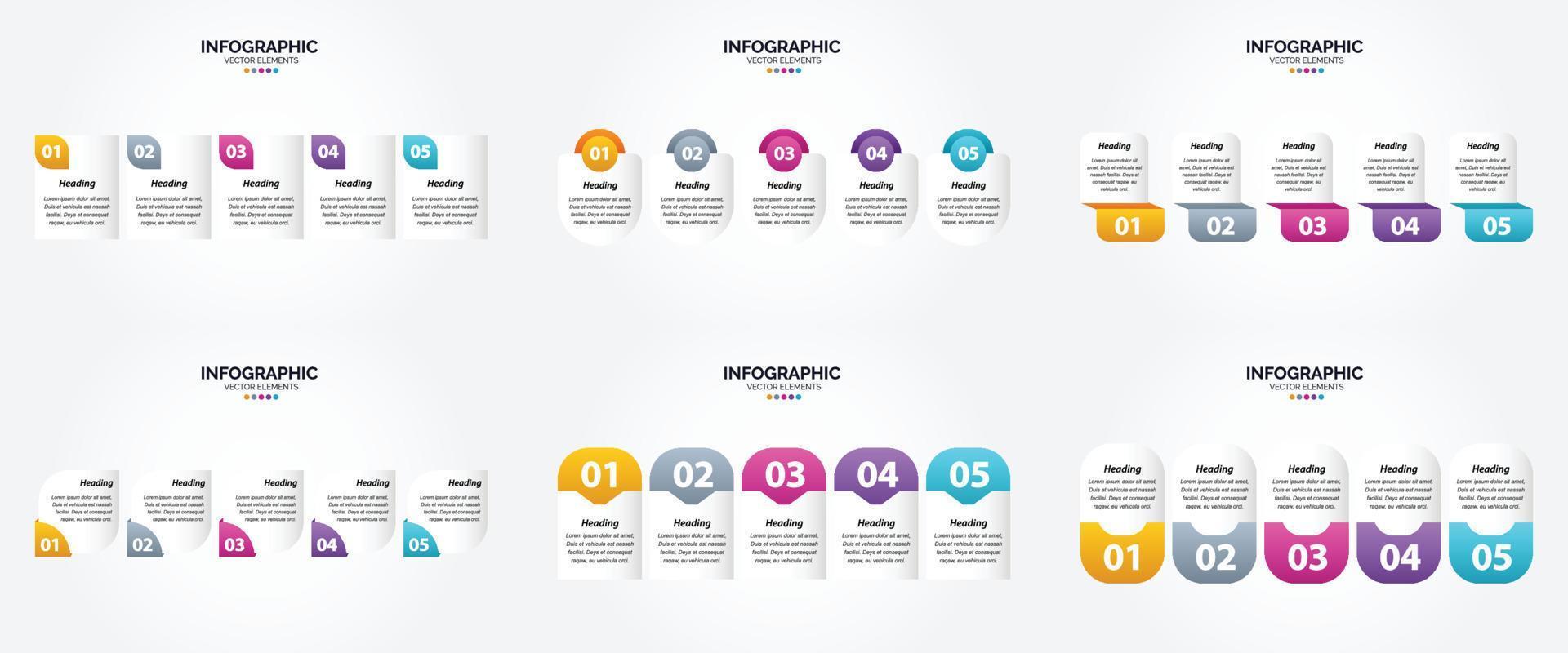 vector illustratie infographics vlak ontwerp reeks voor reclame brochure folder en tijdschrift