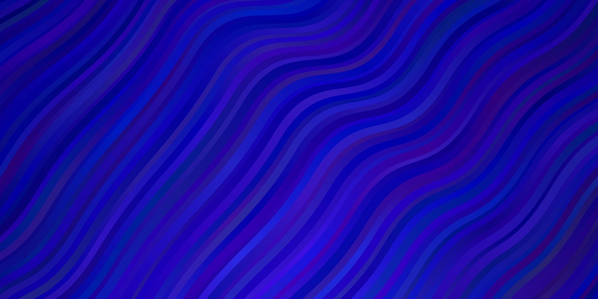 lichtpaarse vector sjabloon met gebogen lijnen.