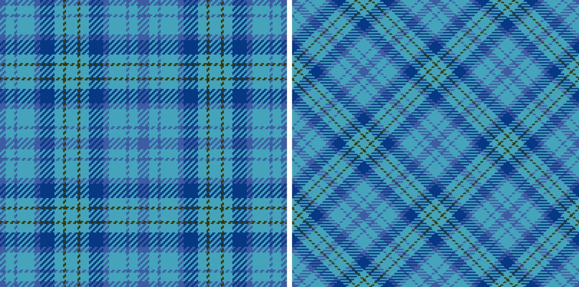 textiel naadloos kleding stof. controleren Schotse ruit achtergrond. plaid structuur vector patroon.