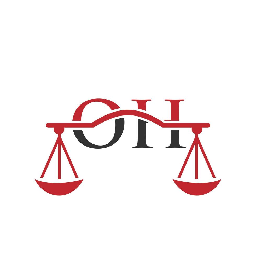 brief Oh wet firma logo ontwerp voor advocaat, gerechtigheid, wet procureur, legaal, advocaat onderhoud, wet kantoor, schaal, wet stevig, advocaat zakelijke bedrijf vector