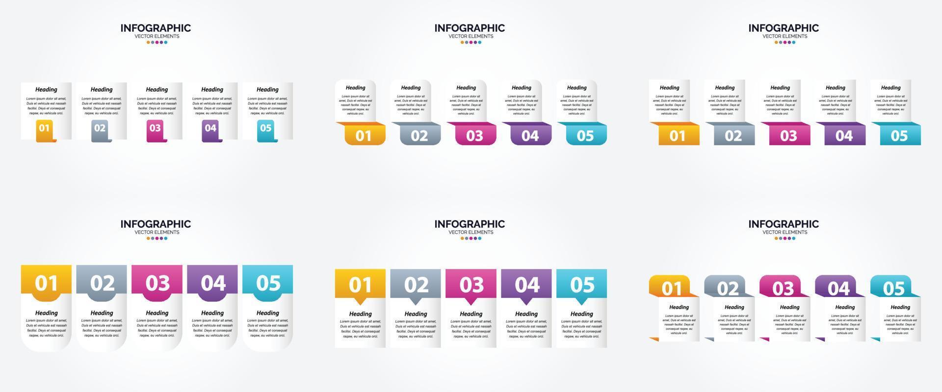 vector illustratie infographics vlak ontwerp reeks voor reclame brochure folder en tijdschrift