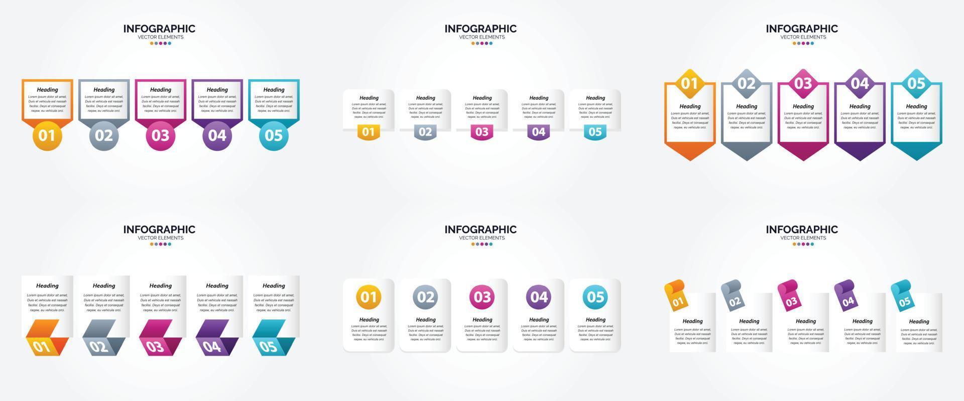 vector illustratie infographics vlak ontwerp reeks voor reclame brochure folder en tijdschrift