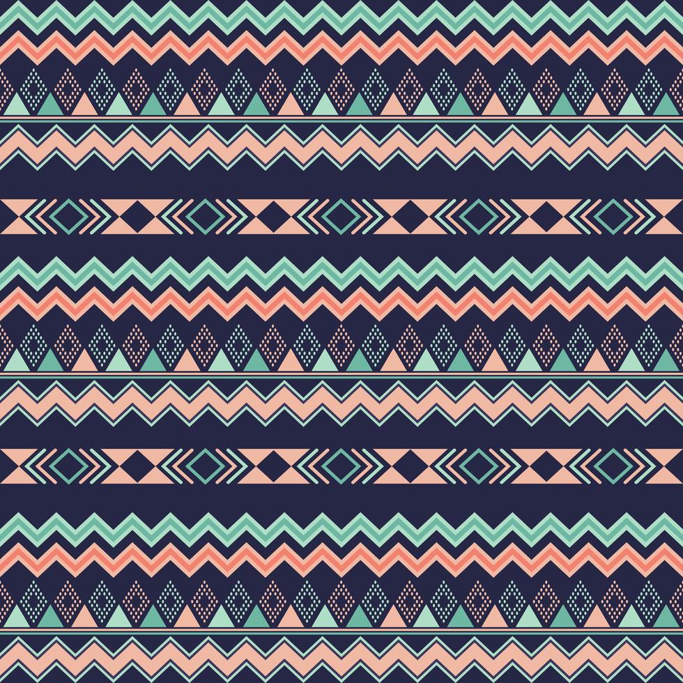 Azteekse tribale naadloze patroon geometrische elementen vector